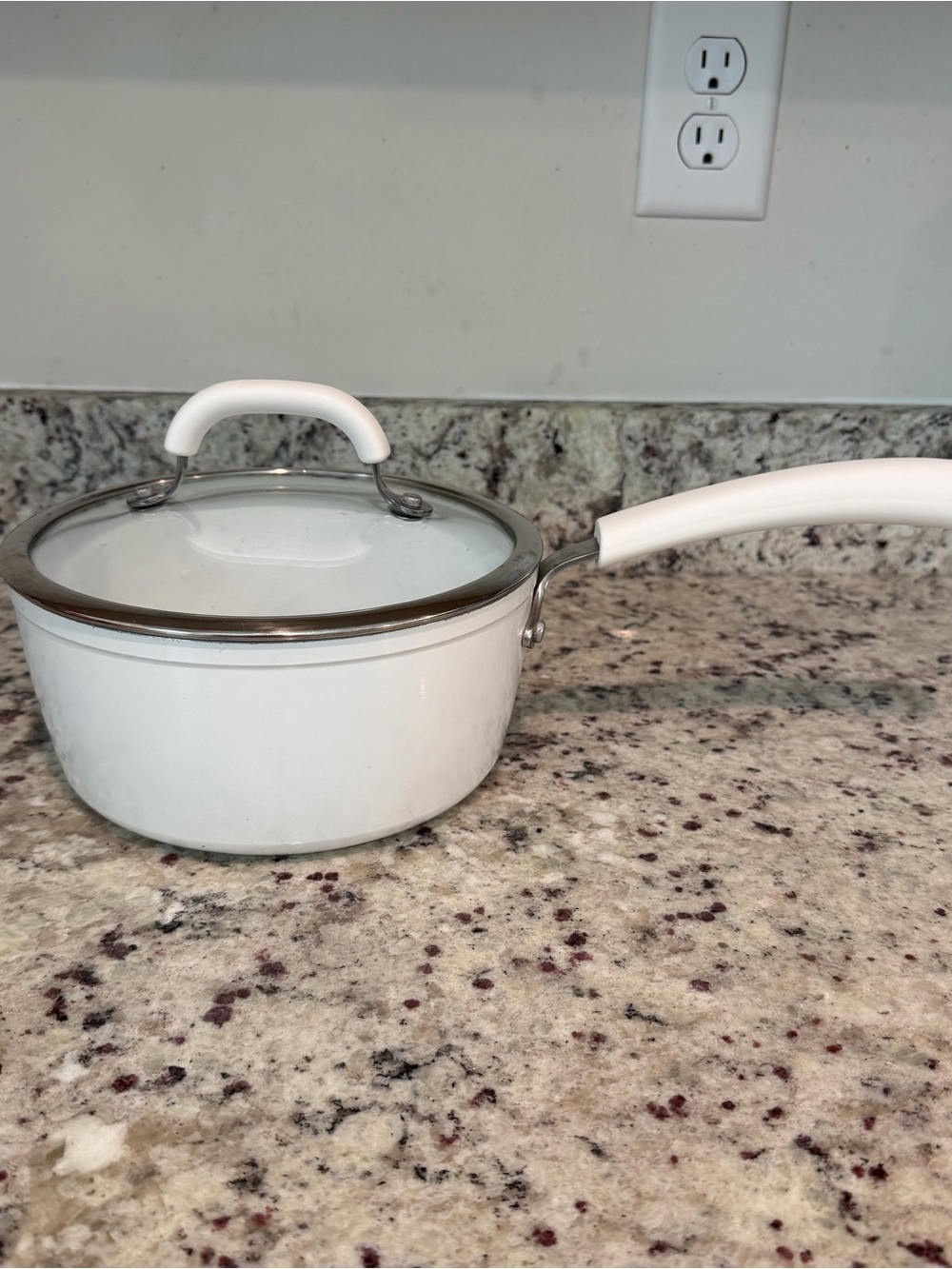 Pampered Chef Aeternum+ 2.75 Quart White Sauce Pan